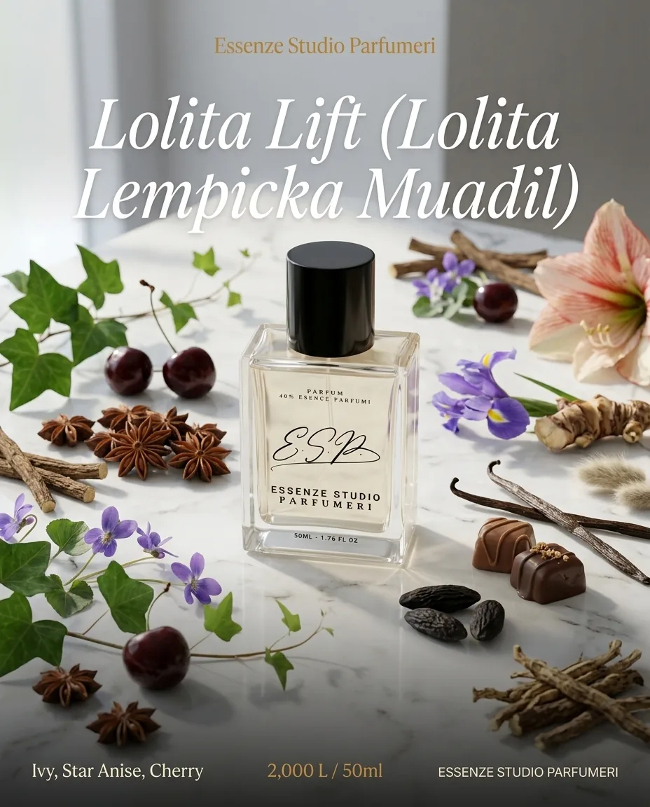 LOLITA LIFT — frymëzuar nga AEROPUORTO / TRADICIONALE · parfum për femra Essenze Studio