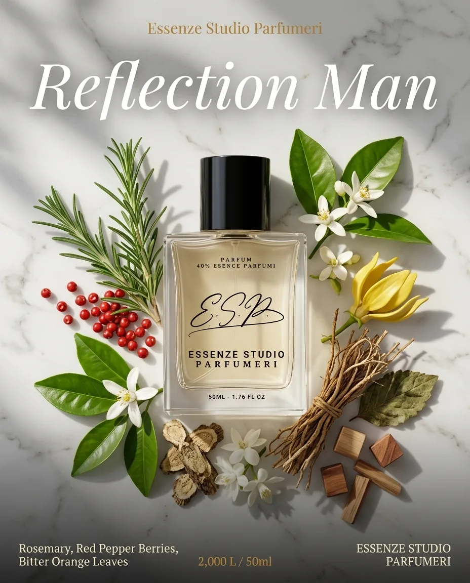 REFLECTION MAN-AMOUAGE — frymëzuar nga AMOUAGE · parfum për meshkuj Essenze Studio