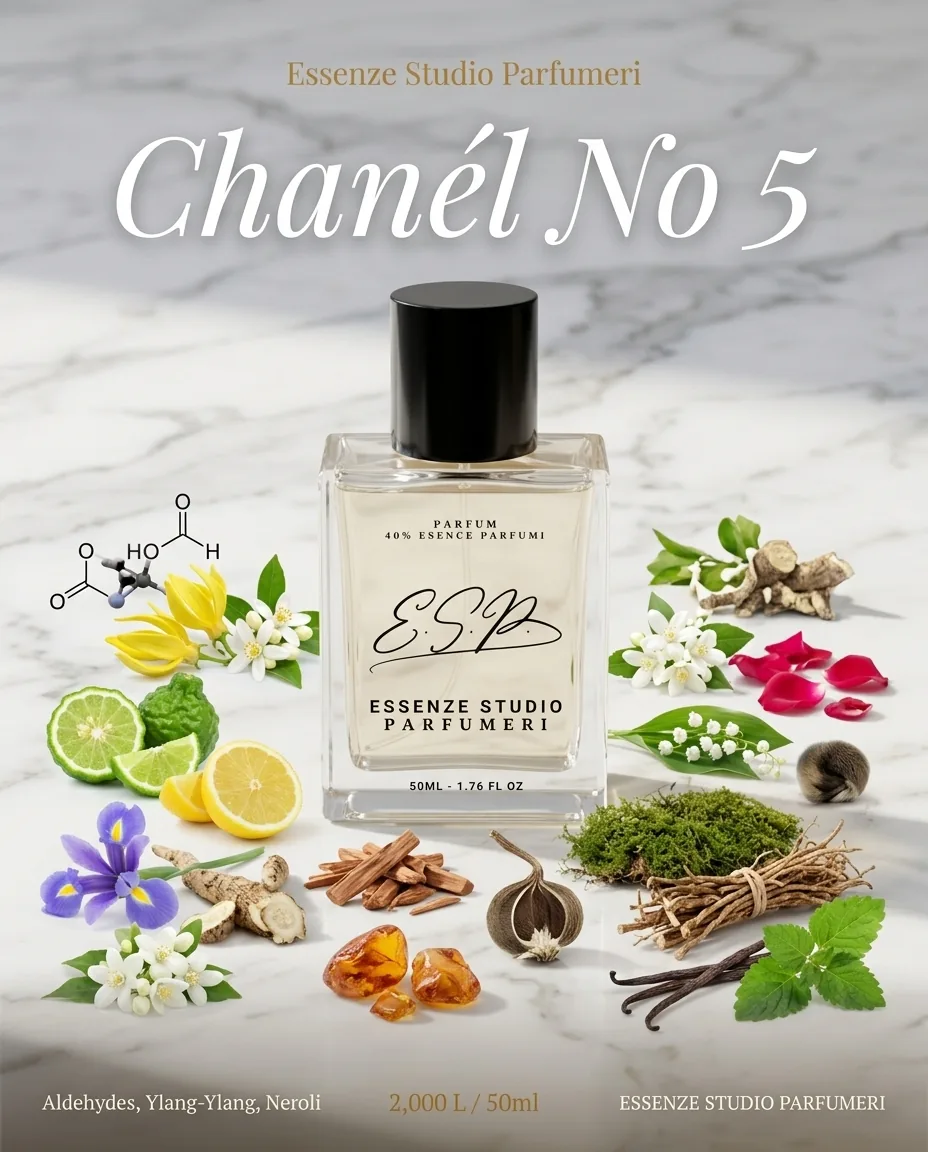 CHANEL NO: 5-CHANEL — frymëzuar nga CHANEL · parfum për femra Essenze Studio