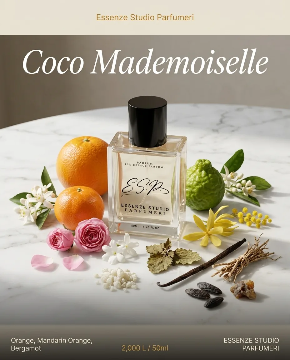 COCO MADEMOSEILLE — frymëzuar nga CHANEL · parfum për femra Essenze Studio