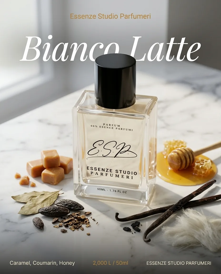 BIANCO LATTE — frymëzuar nga GIARDINI DI TOSCANA · parfum unisex Essenze Studio