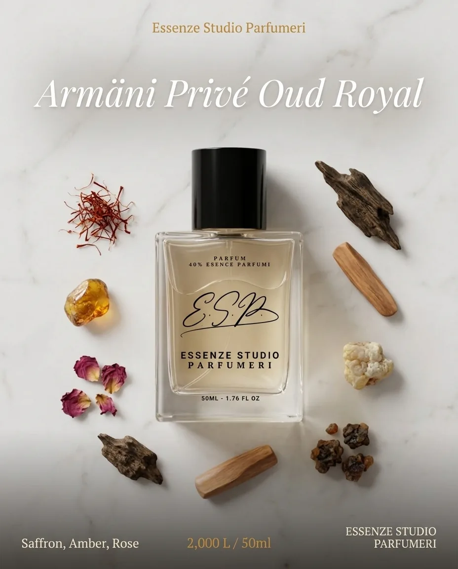 ARMANI PRIVE OUD ROYAL — frymëzuar nga GIORGIO ARMANI · parfum unisex Essenze Studio