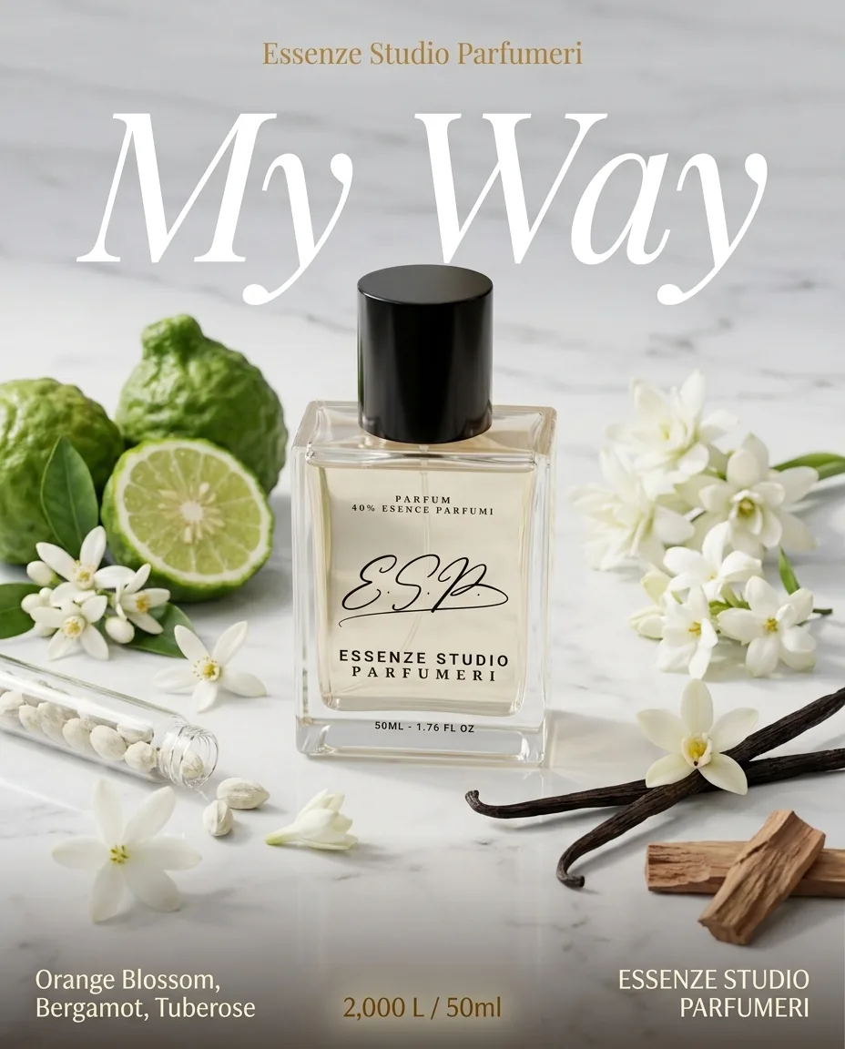 MY WAY — frymëzuar nga GIORGIO ARMANI · parfum për femra Essenze Studio