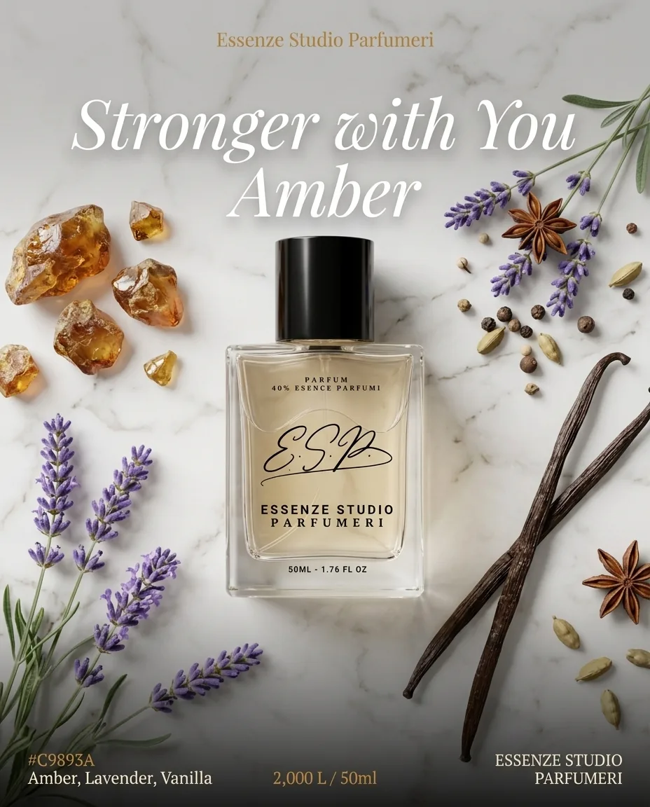 STRONGER WITH YOU AMBER-ARMANI — frymëzuar nga GIORGIO ARMANI · parfum për meshkuj Essenze Studio