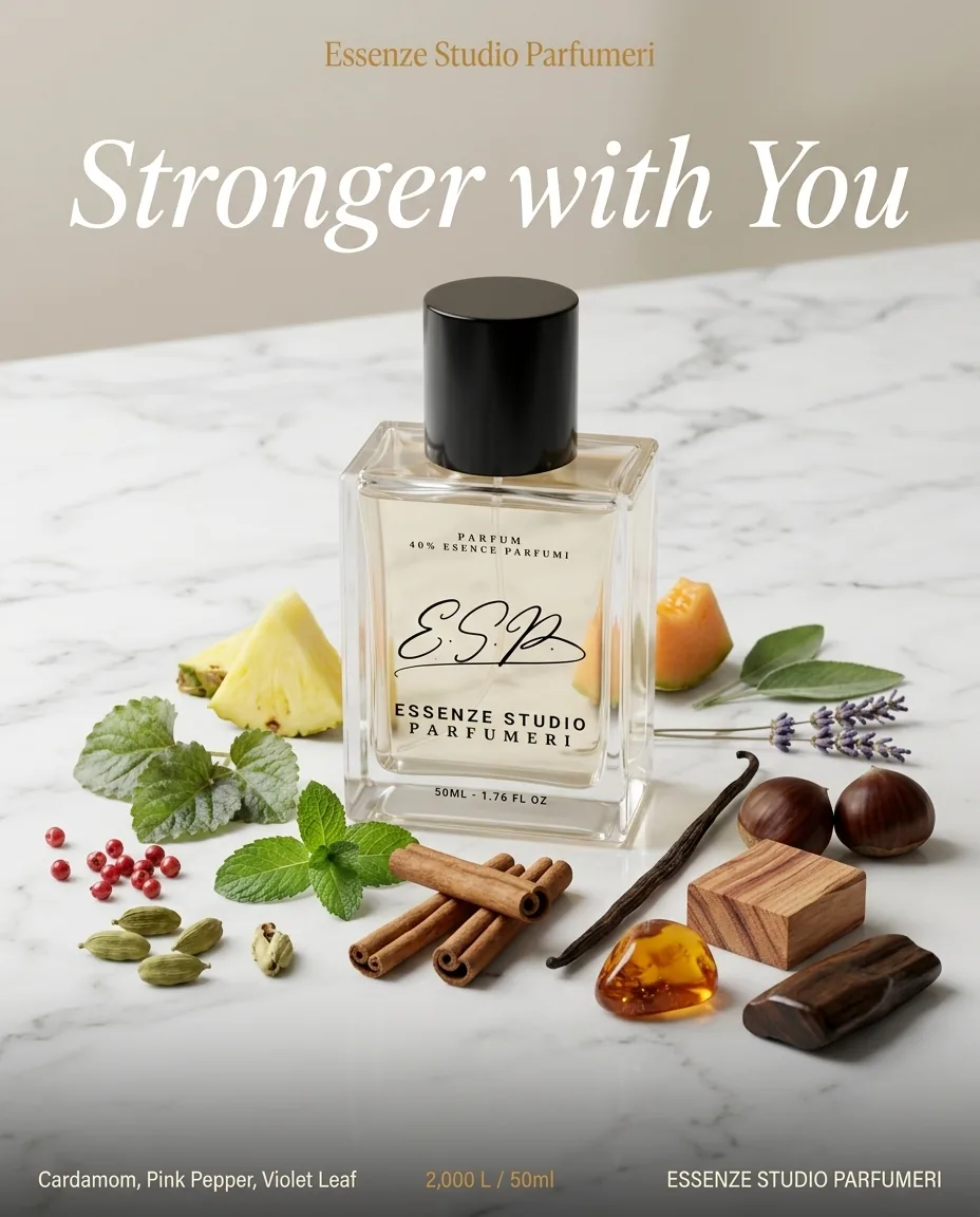 STRONGER WITH YOU — frymëzuar nga GIORGIO ARMANI · parfum për meshkuj Essenze Studio