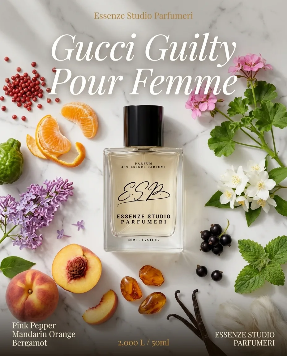 GUCCI GUILTY FEMRA — frymëzuar nga GUCCI · parfum për femra Essenze Studio