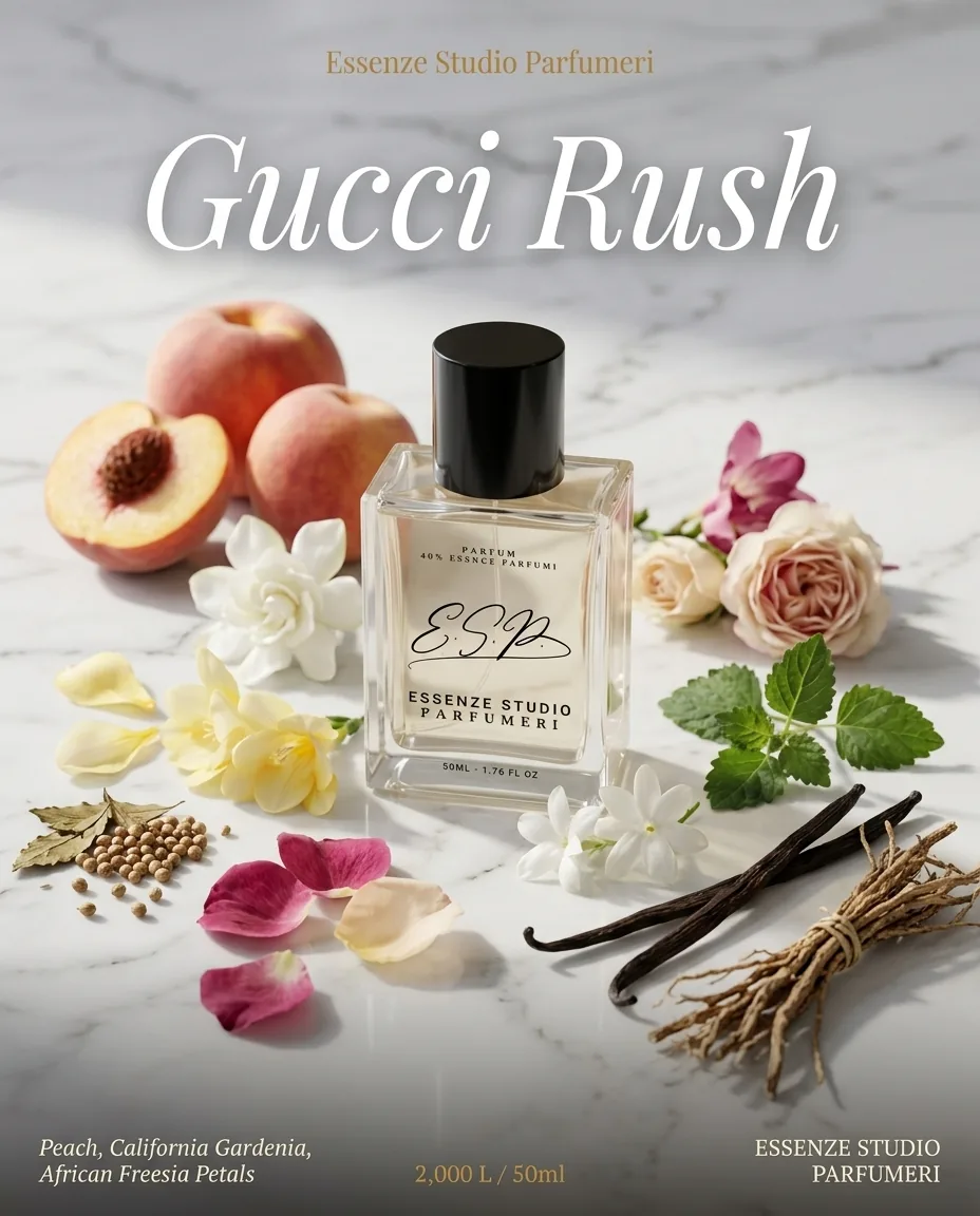 GUCCI RUSH — frymëzuar nga GUCCI · parfum për femra Essenze Studio