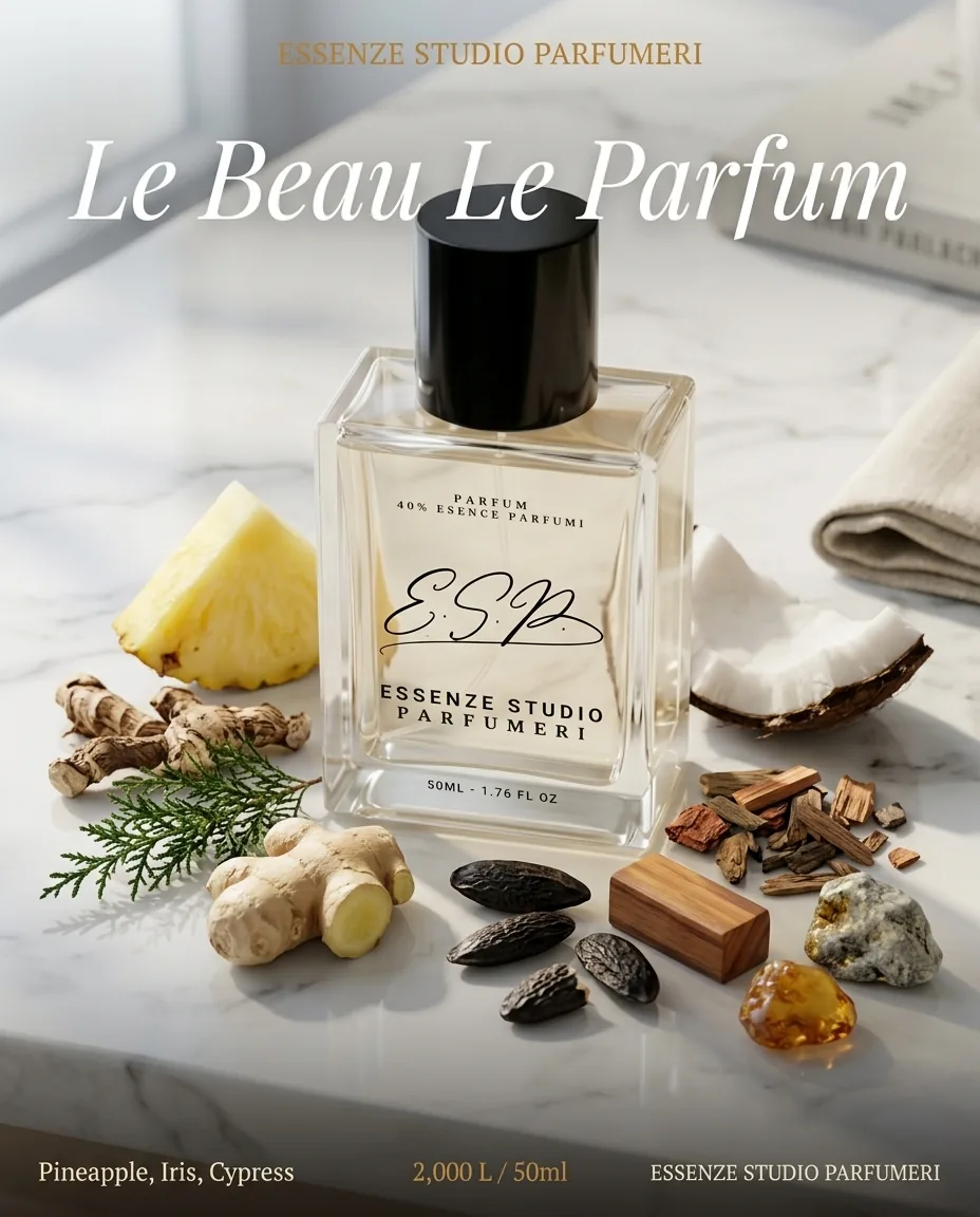 LE BEAU LE PARFUM — frymëzuar nga JEAN PAUL GAULTIER · parfum për meshkuj Essenze Studio