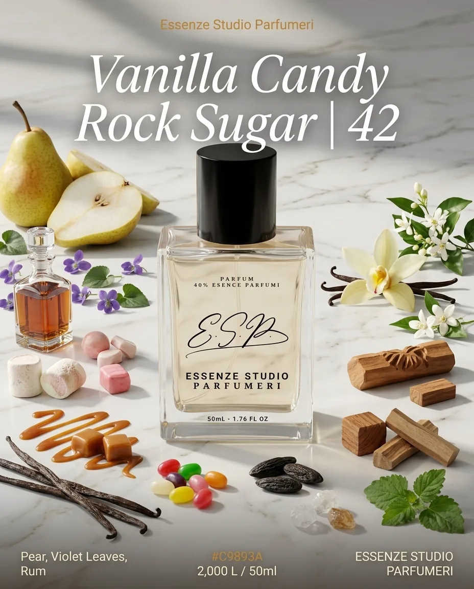 VANILLA CANDY ROCK SUGAR 42 — frymëzuar nga KAYALI · parfum unisex Essenze Studio