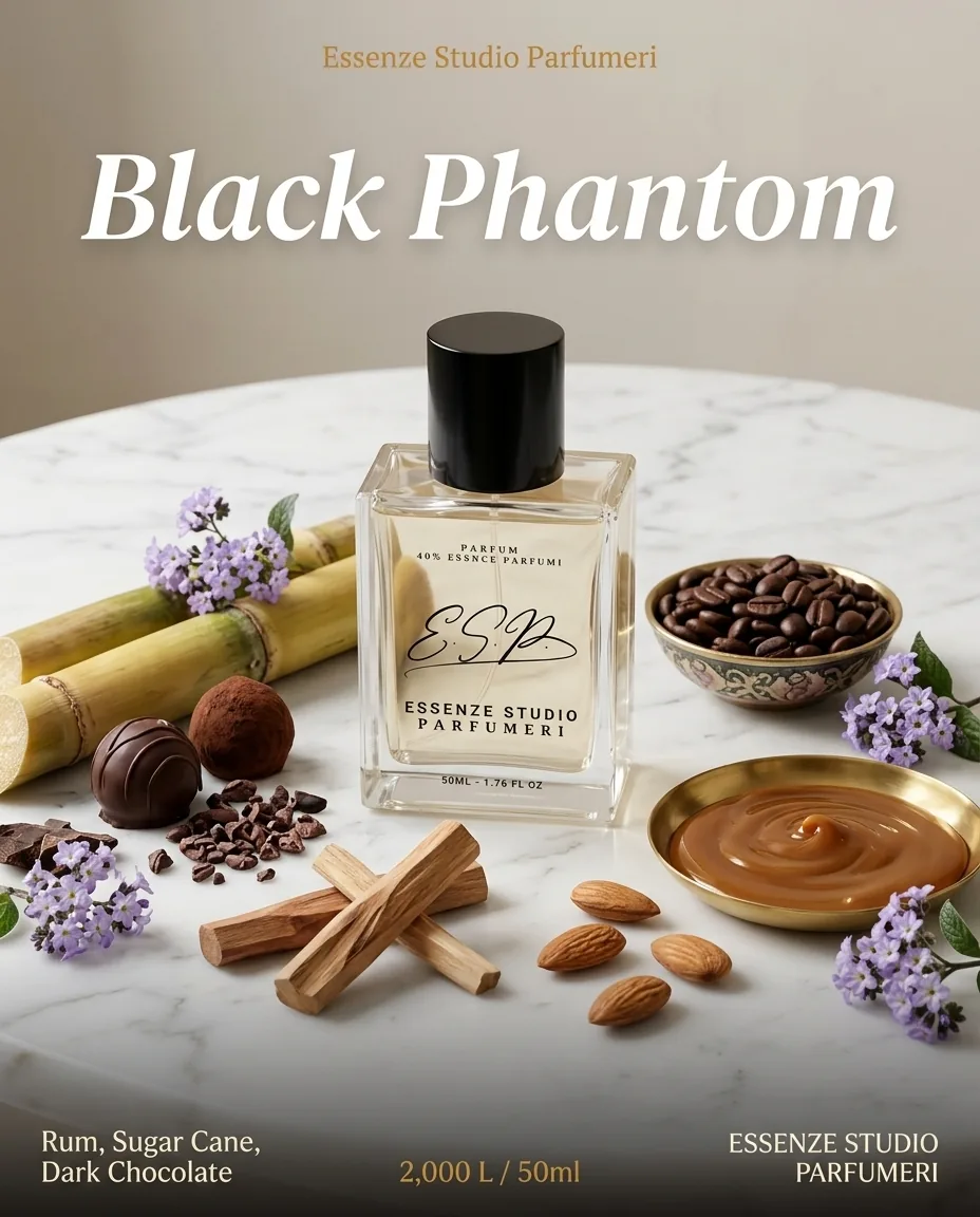 BLACK PHANTOM — frymëzuar nga KILIAN · parfum unisex Essenze Studio