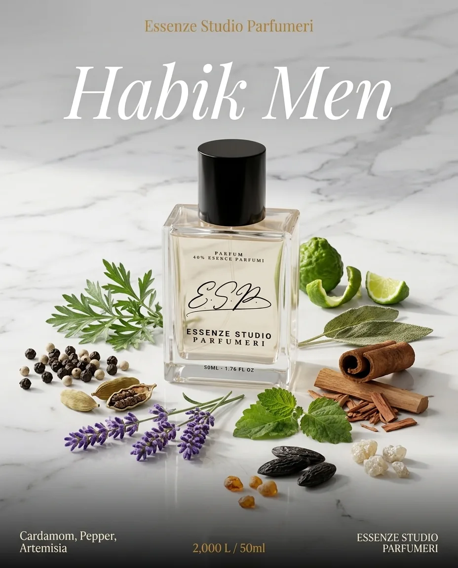 HABIK MEN-LATTAFA — frymëzuar nga LATTAFA · parfum për meshkuj Essenze Studio