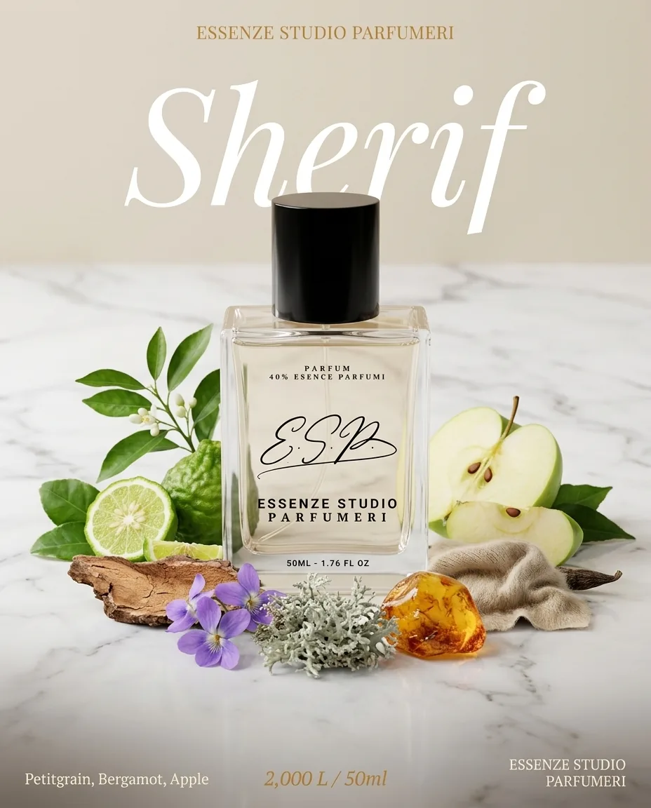 SHERIF-LATTAFA — frymëzuar nga LATTAFA · parfum për meshkuj Essenze Studio