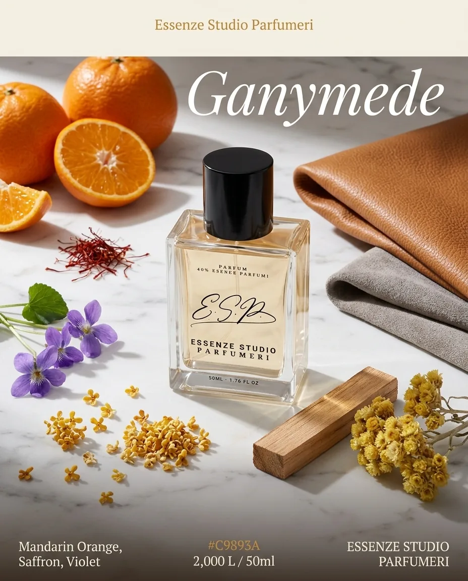 GANYMEDE — frymëzuar nga MARC-ANTOINE BARROIS · parfum unisex Essenze Studio