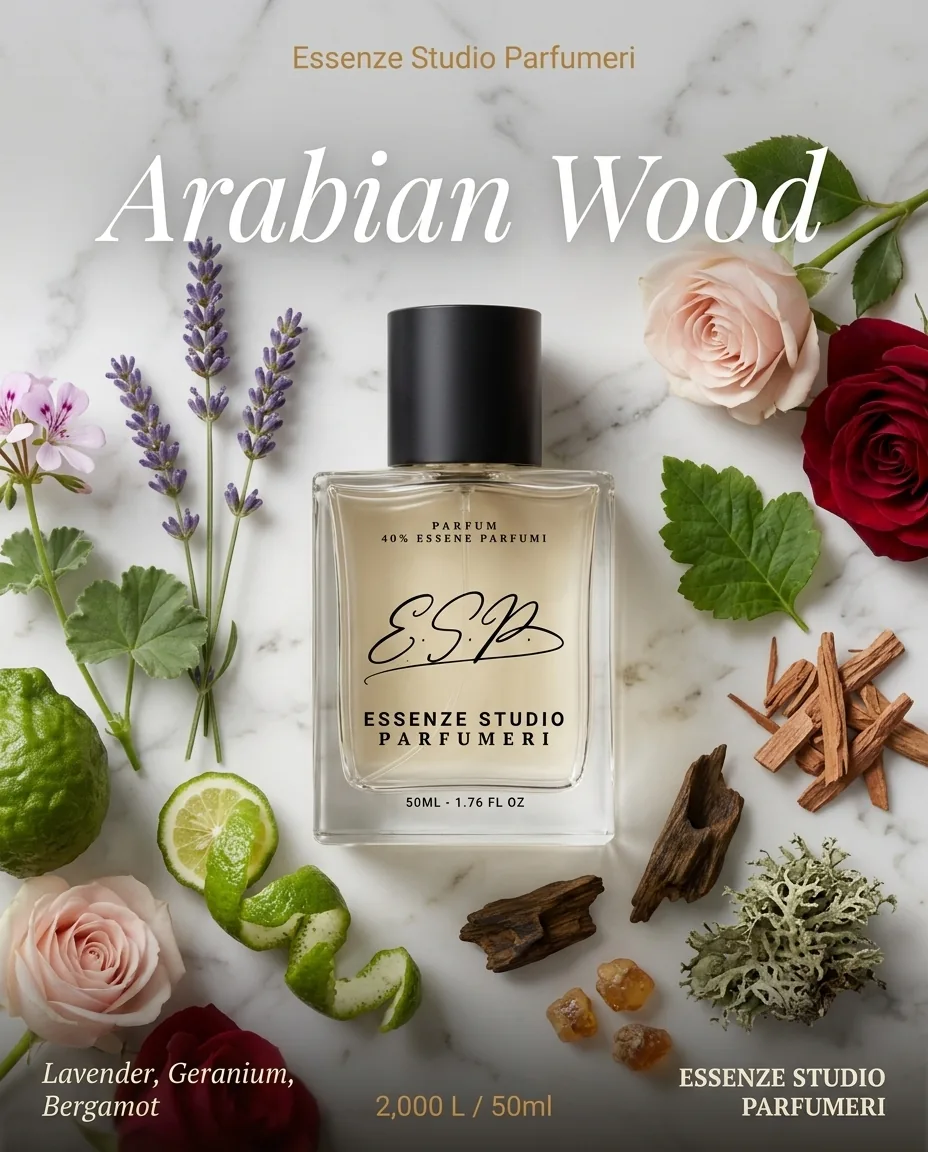ARABIAN WOOD — frymëzuar nga MONTALE · parfum unisex Essenze Studio