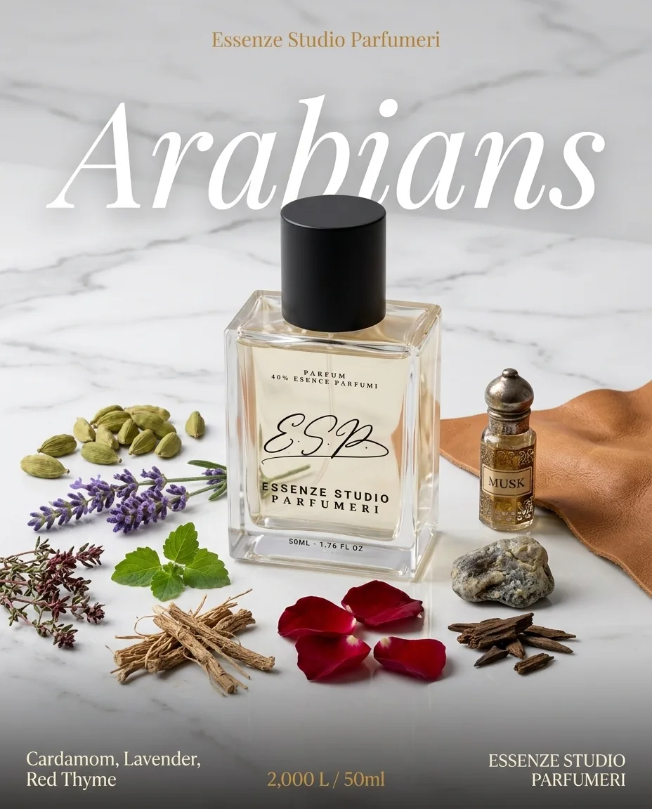 ARABIANS — frymëzuar nga MONTALE · parfum unisex Essenze Studio