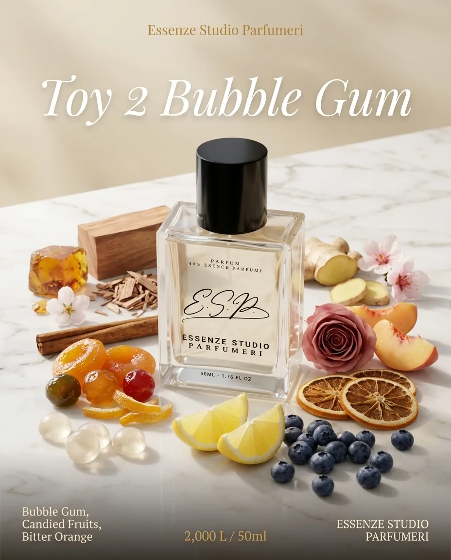 TOY 2 BUBBLE GUM — frymëzuar nga MOSCHINO · parfum për femra Essenze Studio