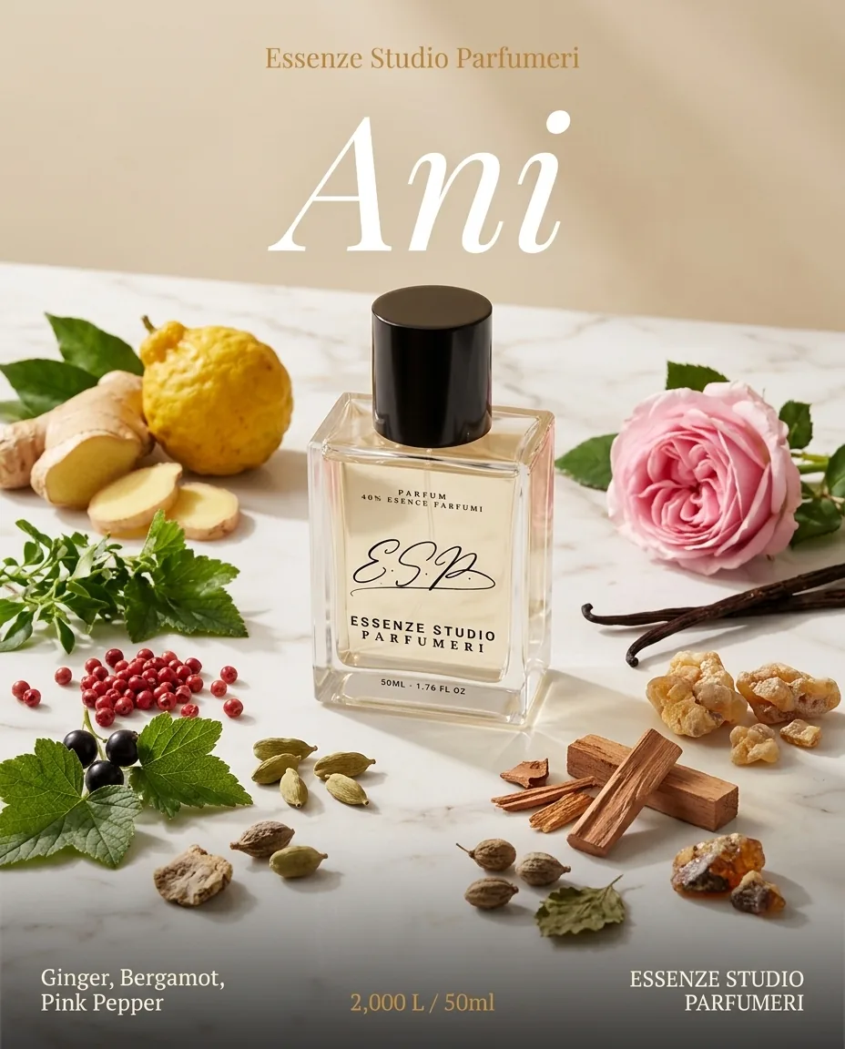 ANI — frymëzuar nga NISHANE · parfum unisex Essenze Studio