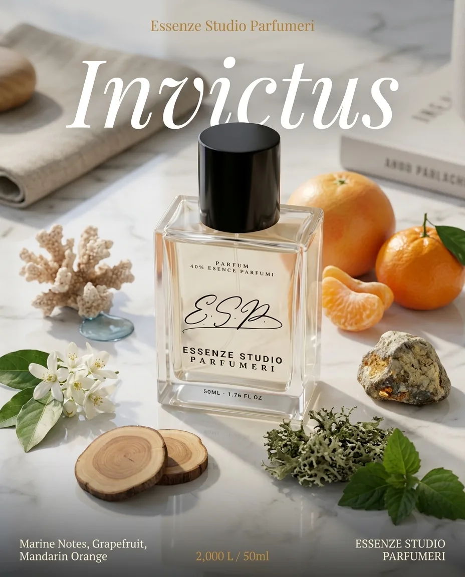INVICTUS — frymëzuar nga PACO RABANNE · parfum për meshkuj Essenze Studio