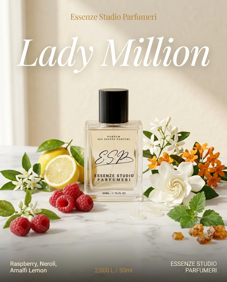 LADY MILLION-PACO RABANNE — frymëzuar nga PACO RABANNE · parfum për femra Essenze Studio