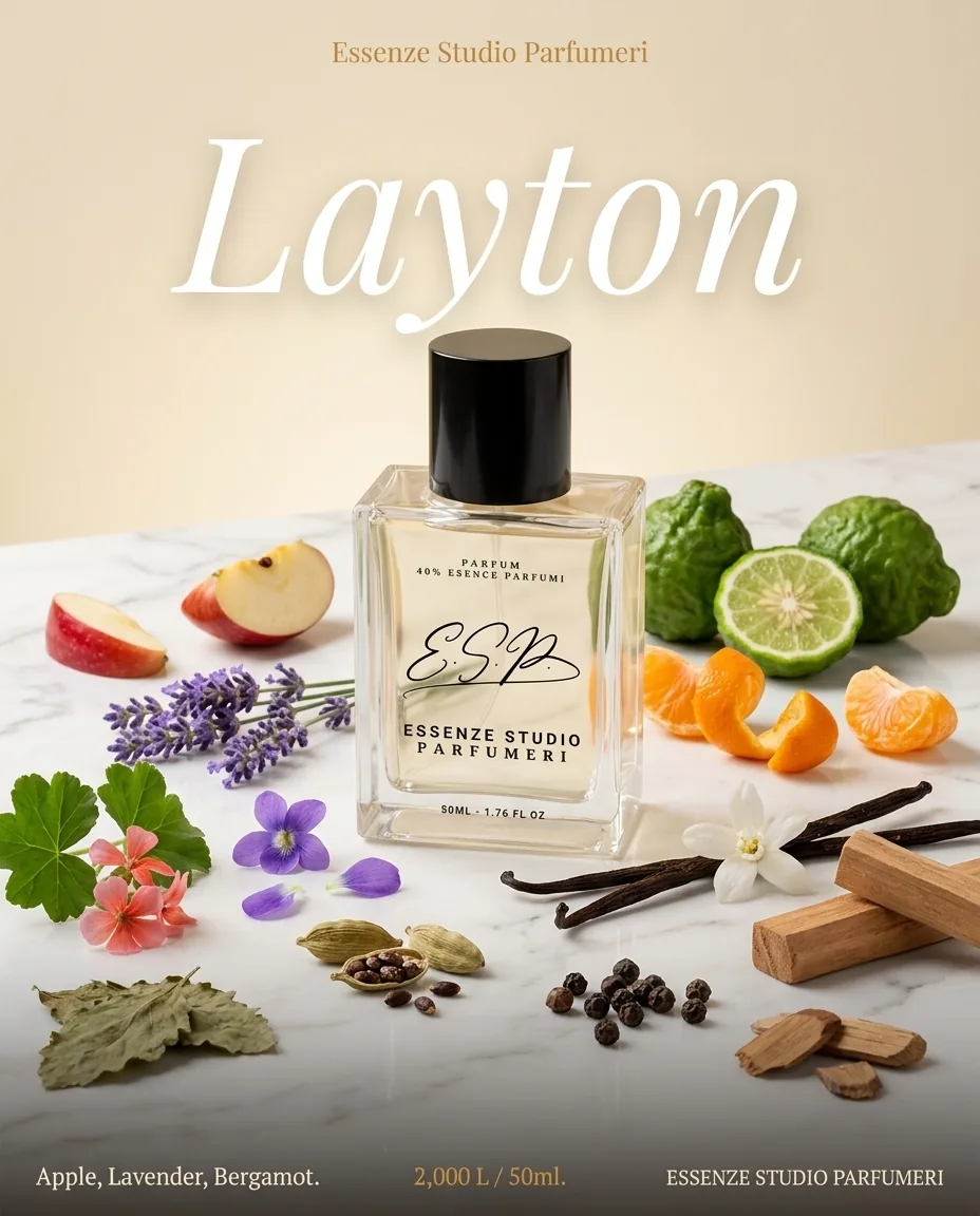 LAYTON — frymëzuar nga PARFUMS DE MARLY · parfum për meshkuj Essenze Studio