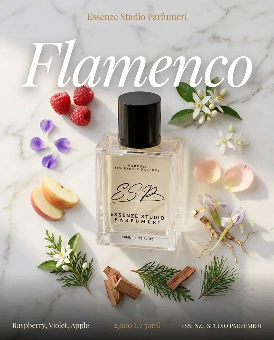 FLAMENCO — frymëzuar nga RAMON MONEGAL · parfum unisex Essenze Studio