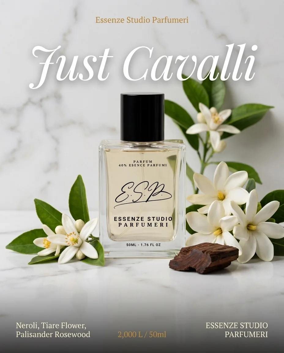 JUST CAVALLI-ROBERTO CAVALLI — frymëzuar nga ROBERTO CAVALLI · parfum për femra Essenze Studio