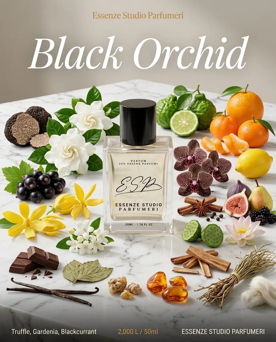 BLACK ORCHIDE — frymëzuar nga TOM FORD · parfum për femra Essenze Studio