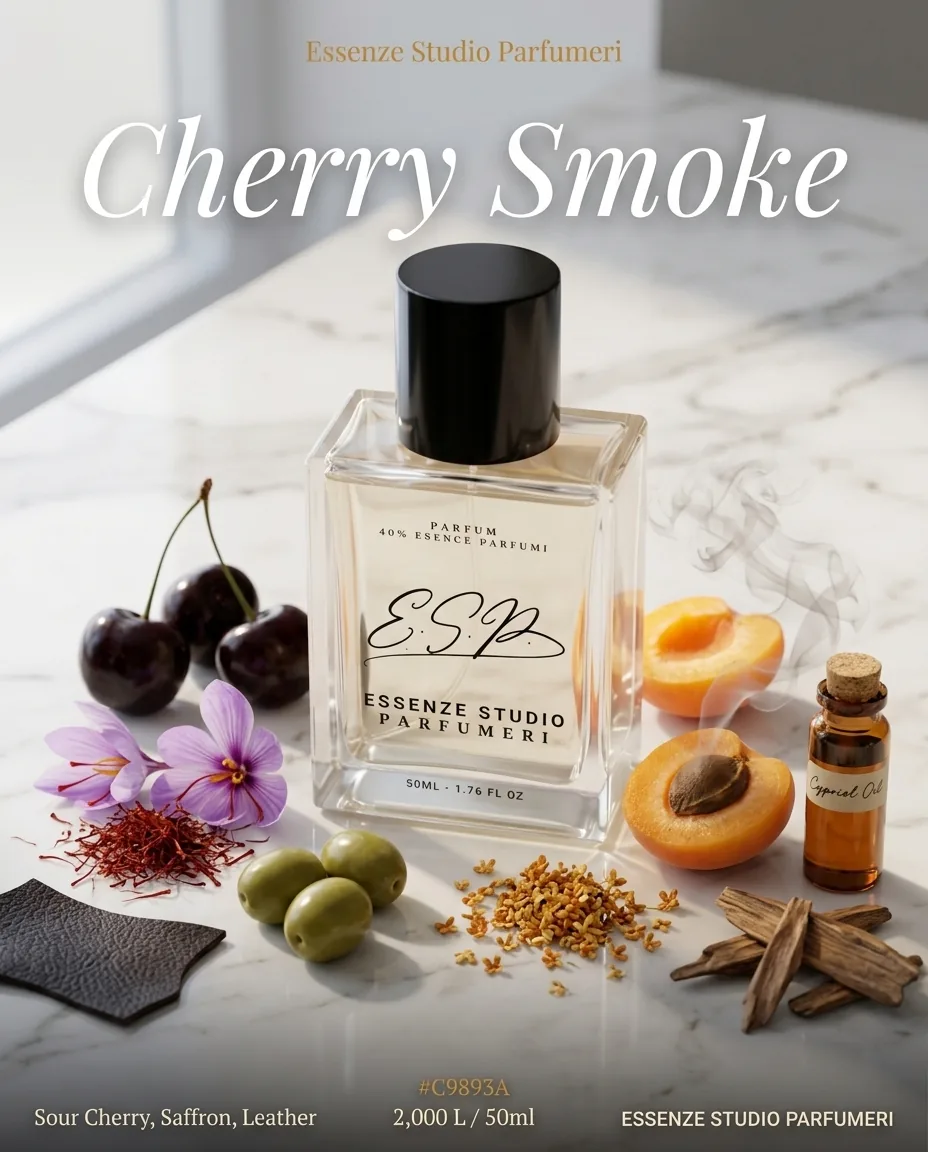 CHERRY SMOKE — frymëzuar nga TOM FORD · parfum unisex Essenze Studio