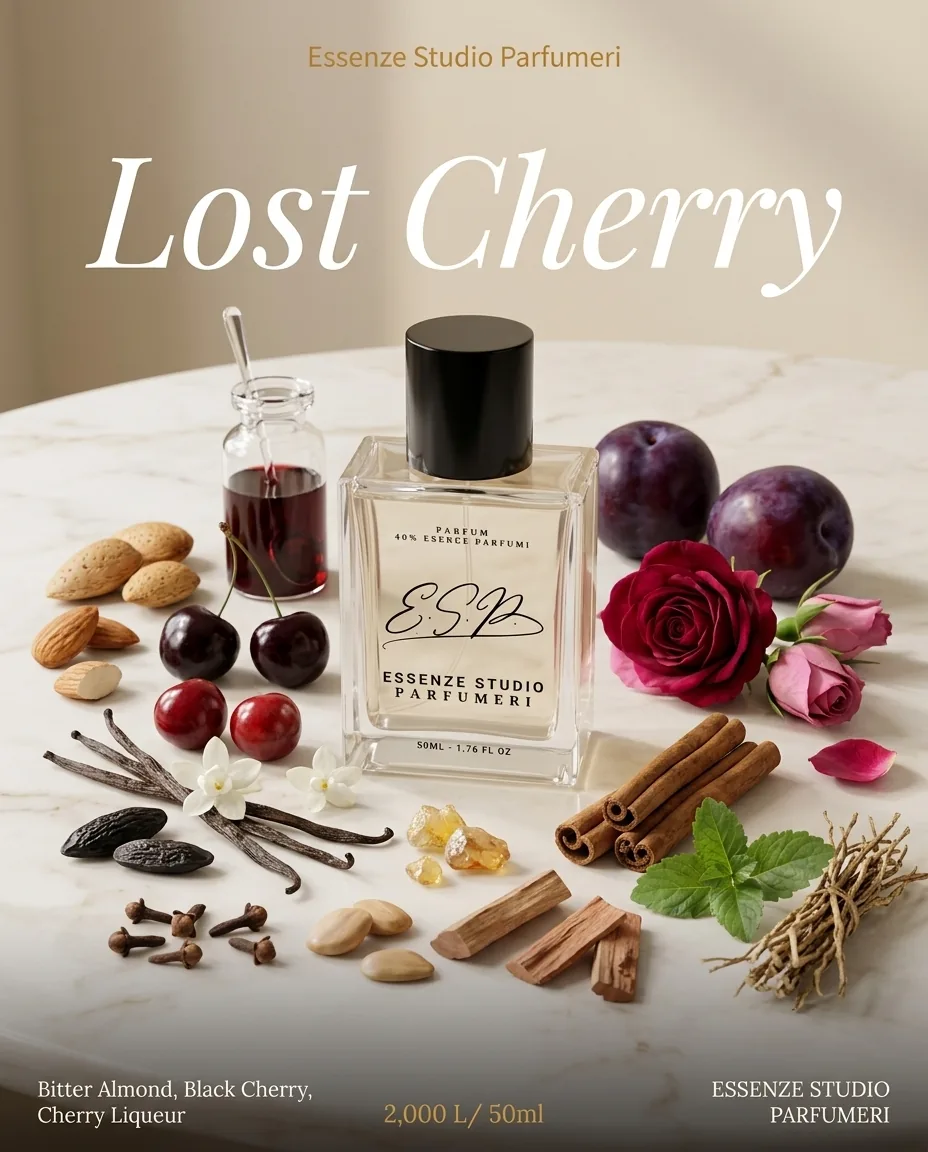 LOST CHERY — frymëzuar nga TOM FORD · parfum unisex Essenze Studio