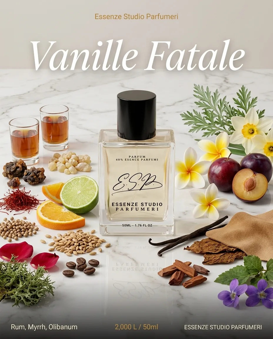 VANILLE FATALE — frymëzuar nga TOM FORD · parfum unisex Essenze Studio