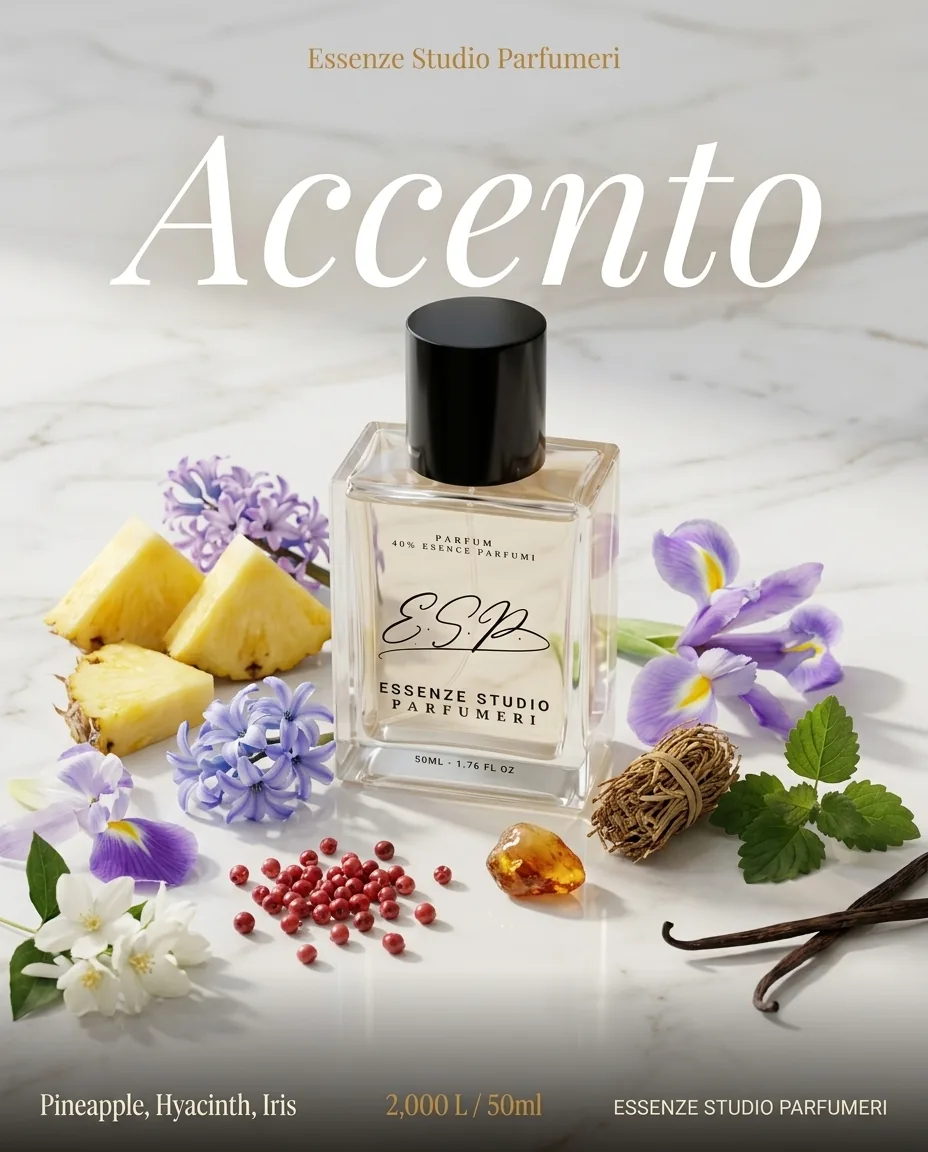 ACCENTO — frymëzuar nga XERJOFF / CASAMORATI · parfum unisex Essenze Studio