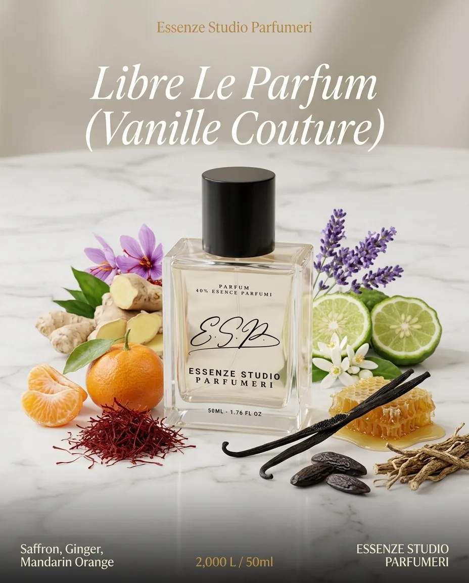 LIBRE VANILLE COUTURE-YSL — frymëzuar nga YVES SAINT LAURENT (YSL) · parfum për femra Essenze Studio