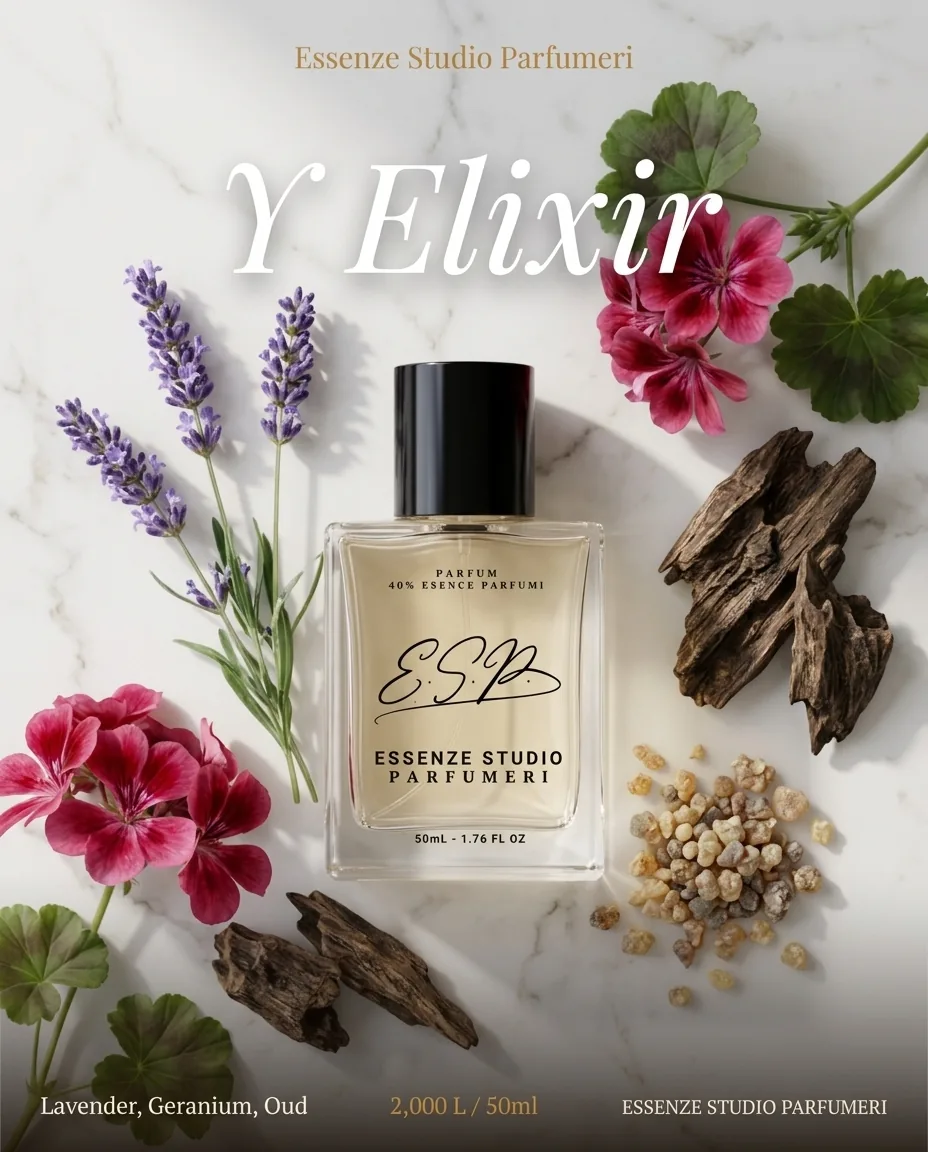Y ELIXIR-YSL — frymëzuar nga YVES SAINT LAURENT (YSL) · parfum për meshkuj Essenze Studio